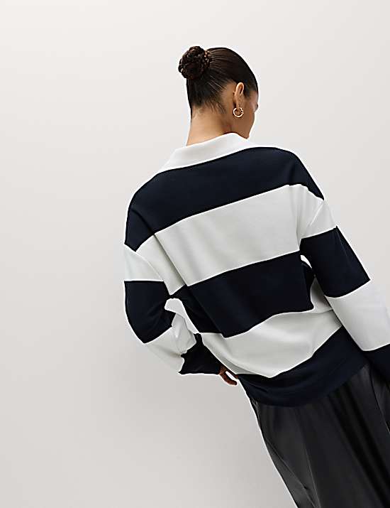 Tailored Striped Longline Waistcoat