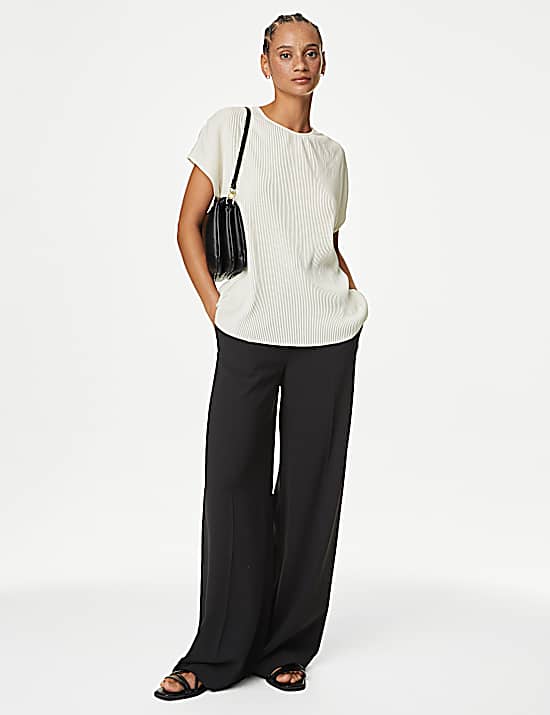 Tailored Striped Longline Waistcoat