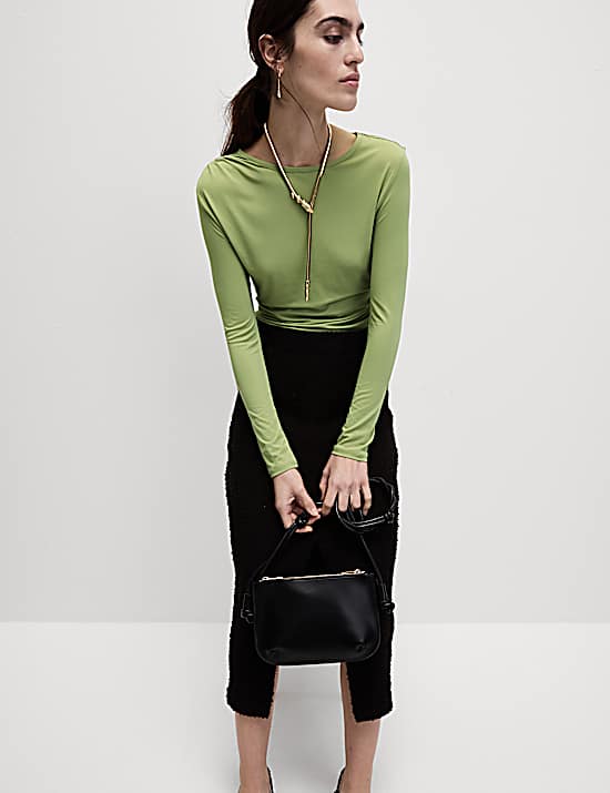 Tailored Striped Longline Waistcoat