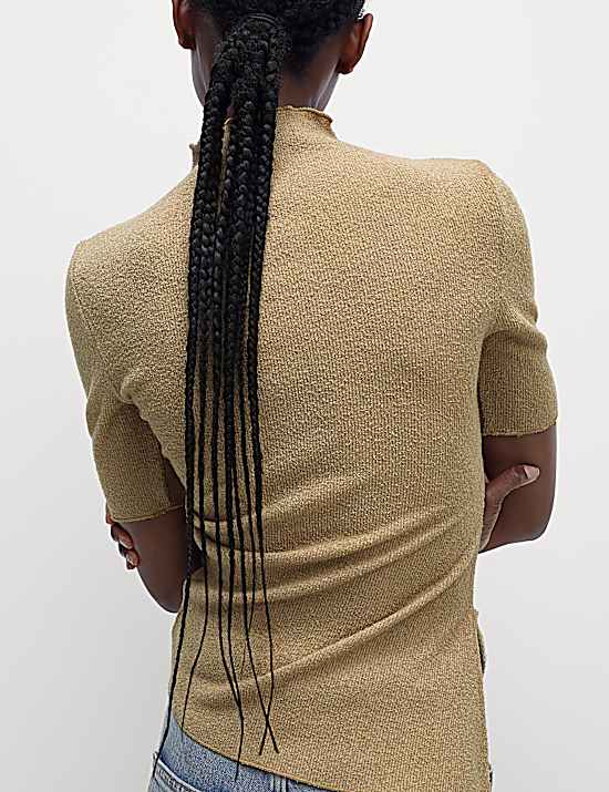 Tailored Striped Longline Waistcoat