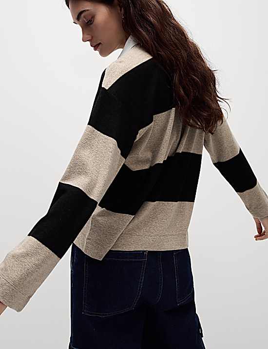 Tailored Striped Longline Waistcoat