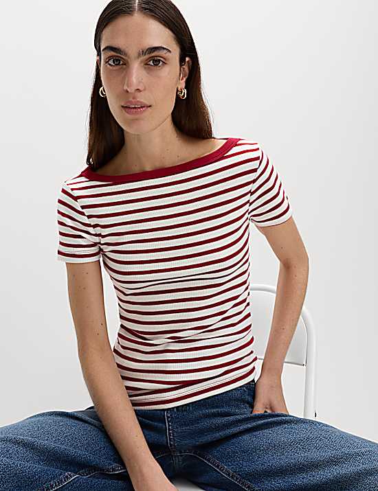 Tailored Striped Longline Waistcoat