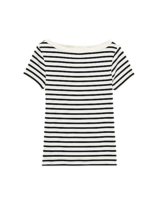 Tailored Striped Longline Waistcoat