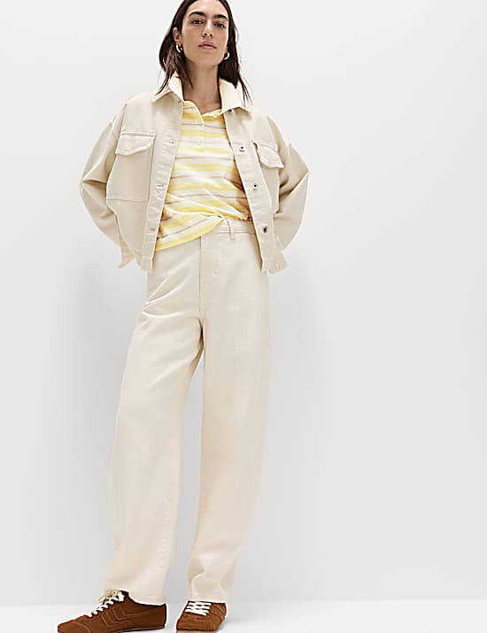Tailored Striped Longline Waistcoat