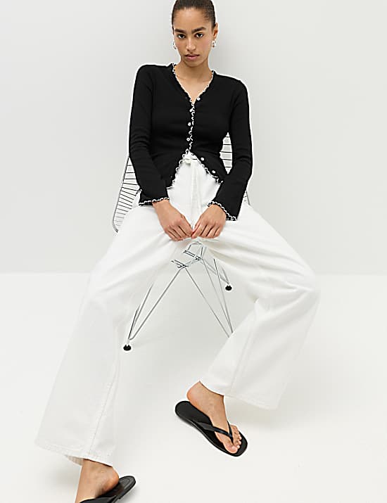 Tailored Striped Longline Waistcoat