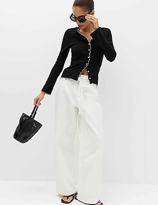 Tailored Striped Longline Waistcoat
