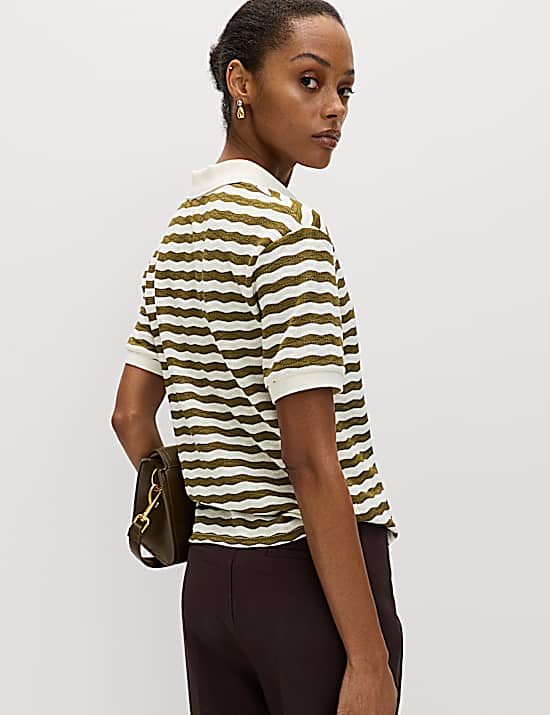 Tailored Striped Longline Waistcoat