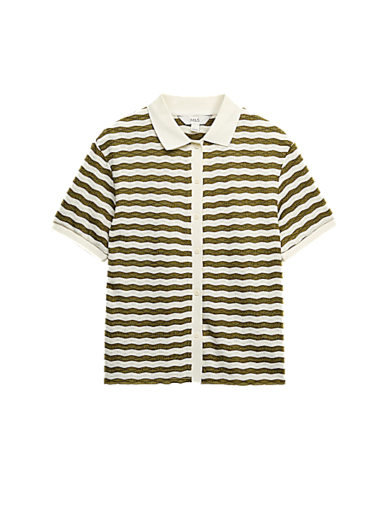 Tailored Striped Longline Waistcoat