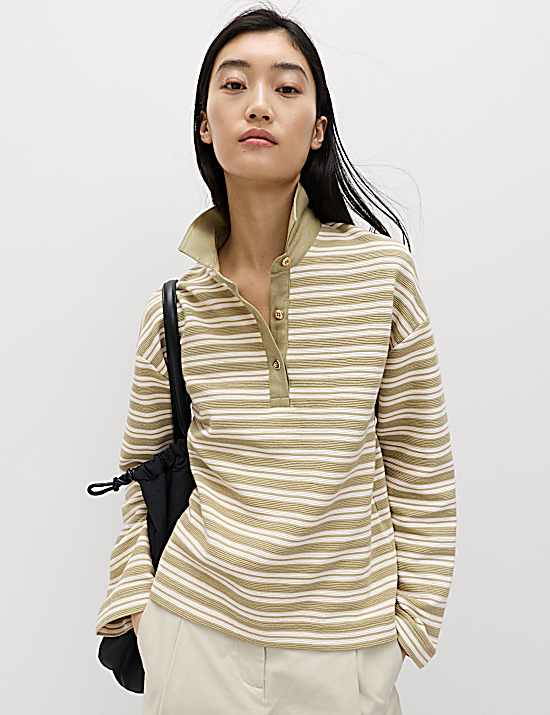 Tailored Striped Longline Waistcoat