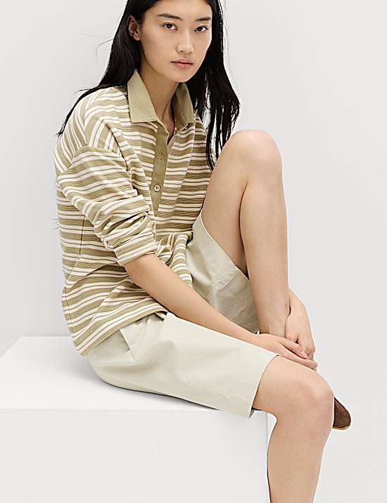 Tailored Striped Longline Waistcoat