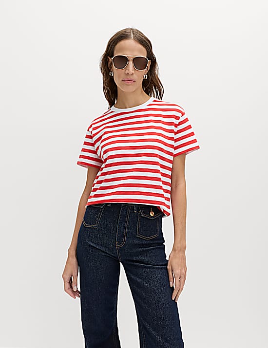 Tailored Striped Longline Waistcoat