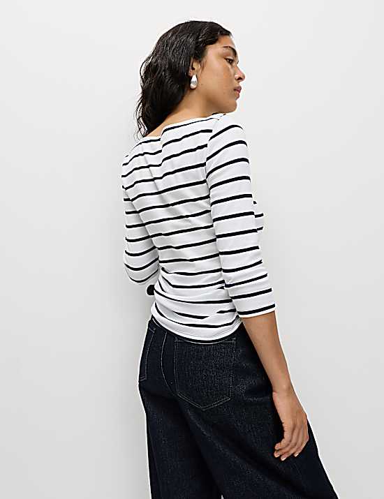 Tailored Striped Longline Waistcoat