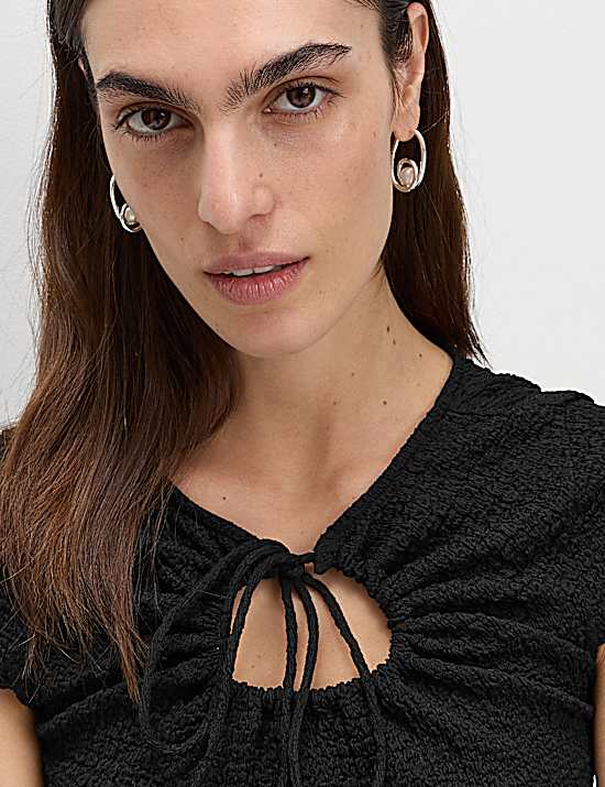 Tailored Striped Longline Waistcoat