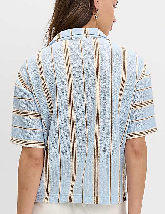 Tailored Striped Longline Waistcoat