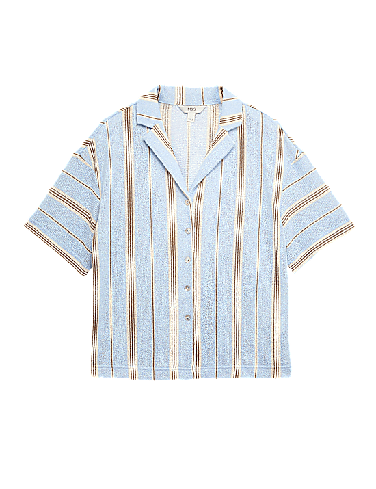Tailored Striped Longline Waistcoat