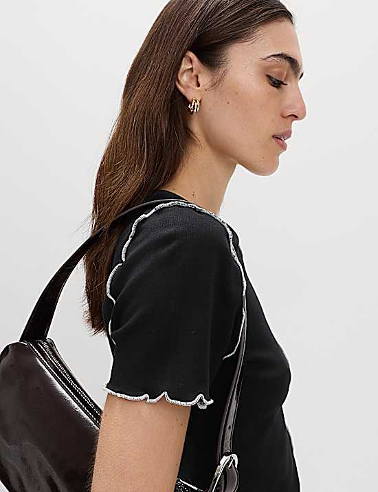 Tailored Striped Longline Waistcoat