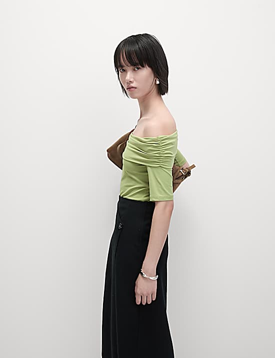 Tailored Striped Longline Waistcoat
