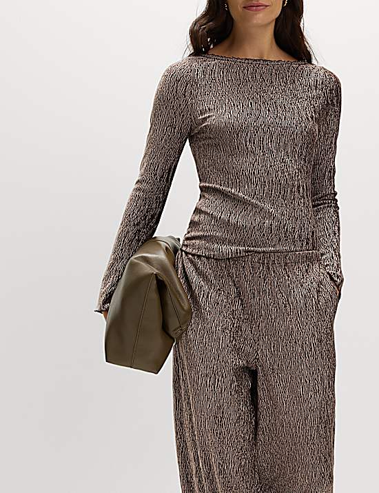 Tailored Striped Longline Waistcoat
