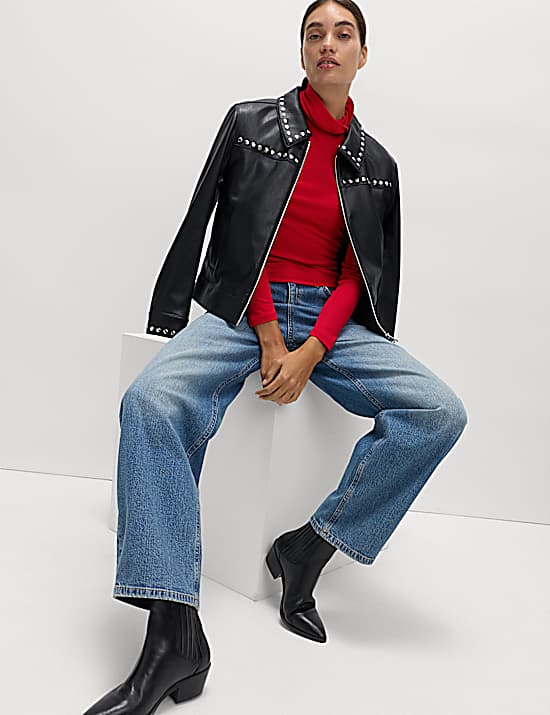 Tailored Striped Longline Waistcoat