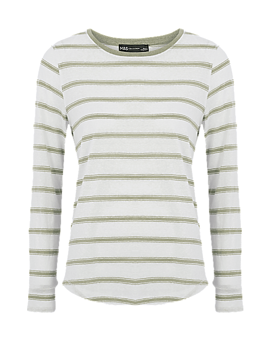 Tailored Striped Longline Waistcoat