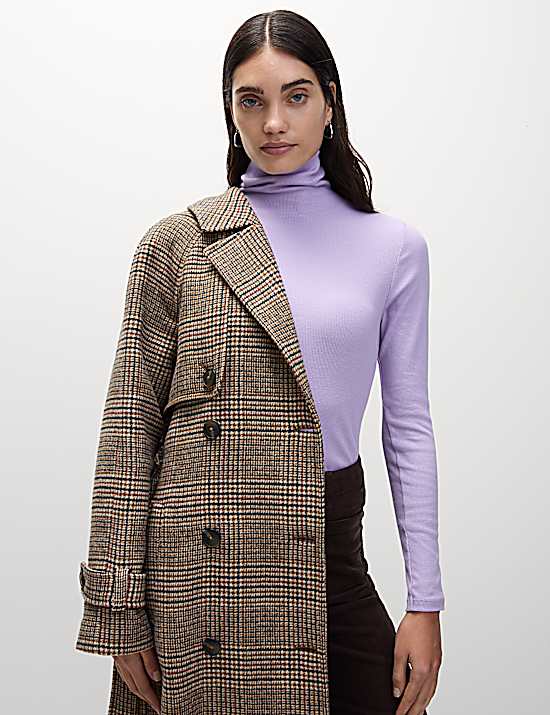 Tailored Striped Longline Waistcoat