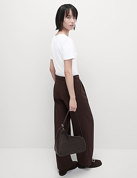Tailored Striped Longline Waistcoat
