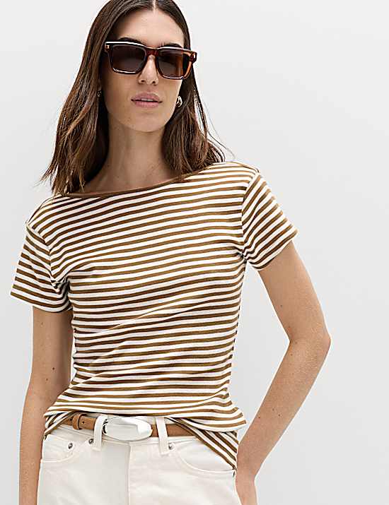 Tailored Striped Longline Waistcoat