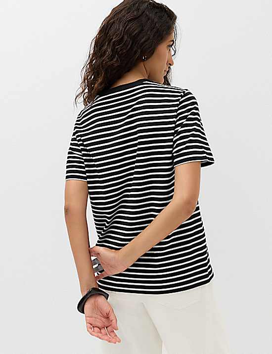 Tailored Striped Longline Waistcoat