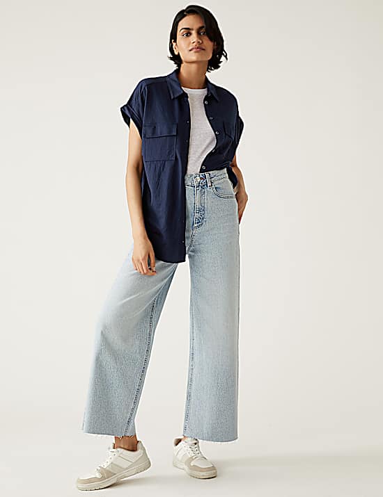Tailored Striped Longline Waistcoat