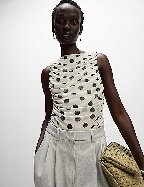 Tailored Striped Longline Waistcoat