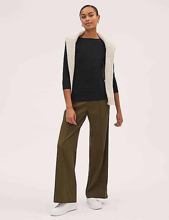 Tailored Striped Longline Waistcoat