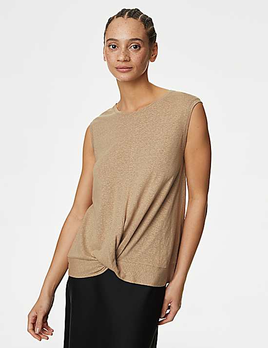 Tailored Striped Longline Waistcoat