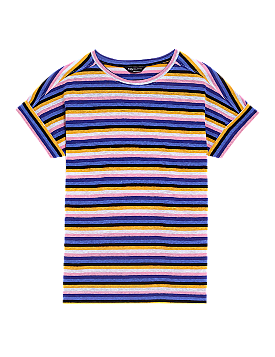 Tailored Striped Longline Waistcoat