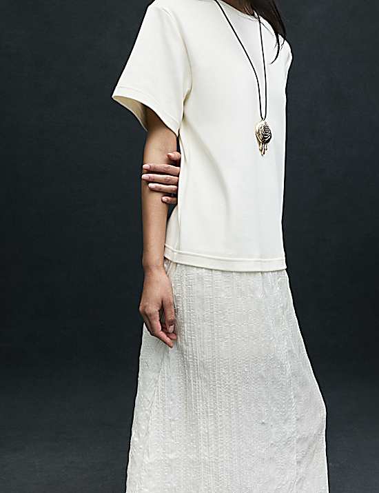 Tailored Striped Longline Waistcoat