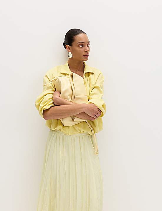 Tailored Striped Longline Waistcoat