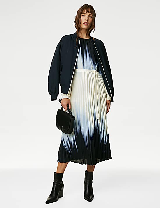 Tailored Striped Longline Waistcoat