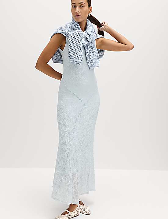 Tailored Striped Longline Waistcoat