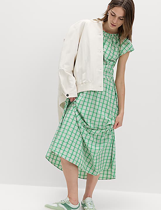 Tailored Striped Longline Waistcoat
