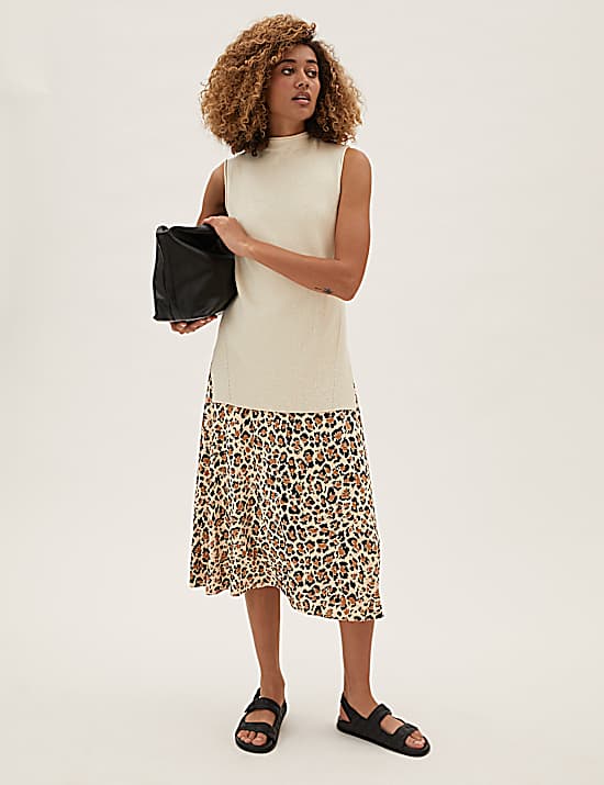 Tailored Striped Longline Waistcoat