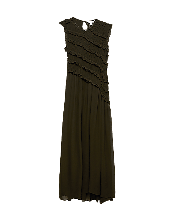Tailored Striped Longline Waistcoat