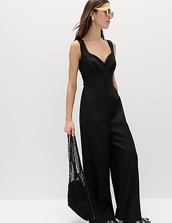 Tailored Striped Longline Waistcoat