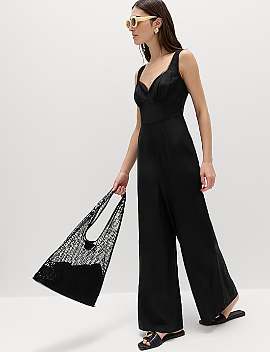 Tailored Striped Longline Waistcoat