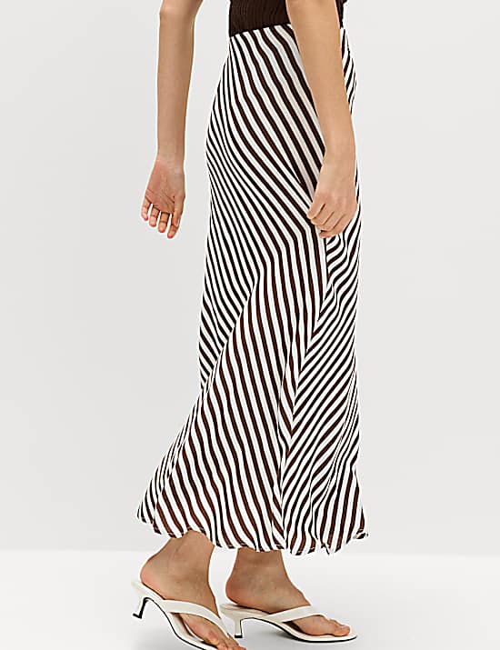 Tailored Striped Longline Waistcoat