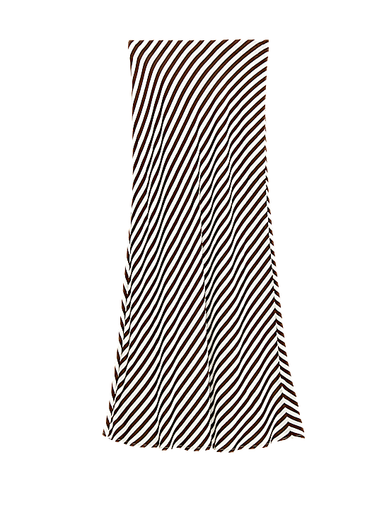 Tailored Striped Longline Waistcoat