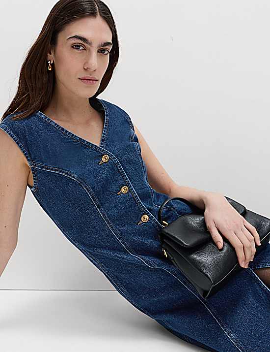 Tailored Striped Longline Waistcoat