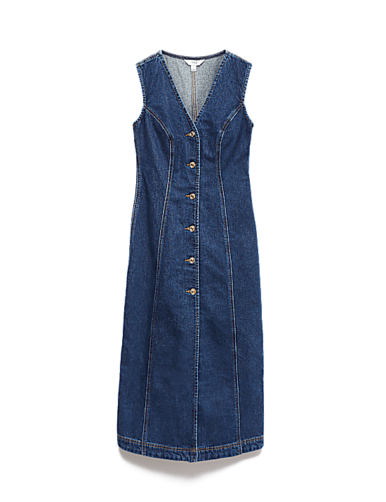 Tailored Striped Longline Waistcoat