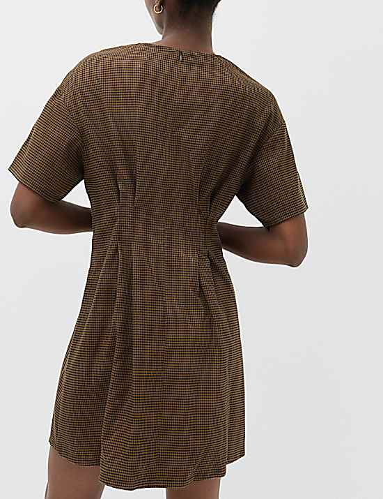 Tailored Striped Longline Waistcoat