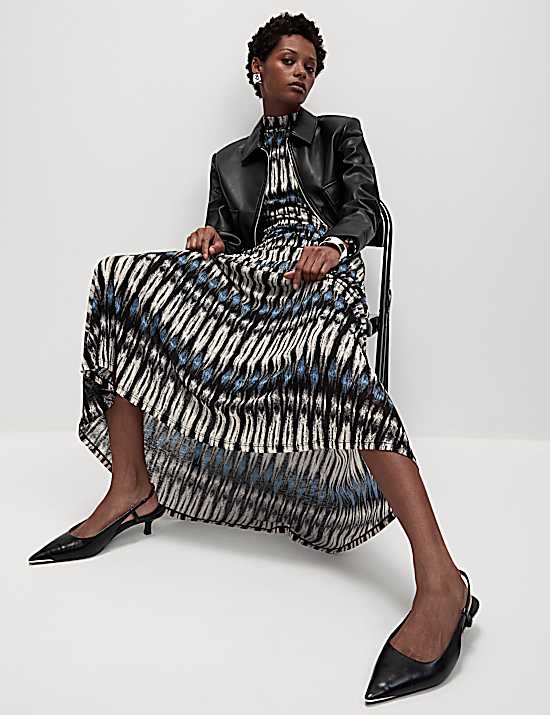 Tailored Striped Longline Waistcoat