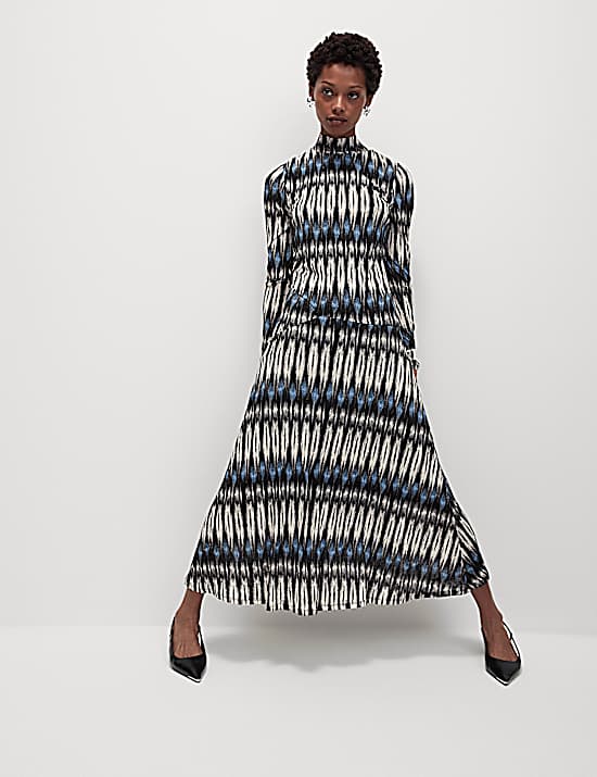 Tailored Striped Longline Waistcoat