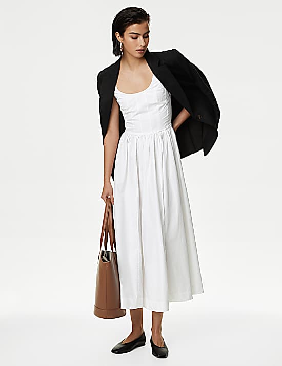 Tailored Striped Longline Waistcoat